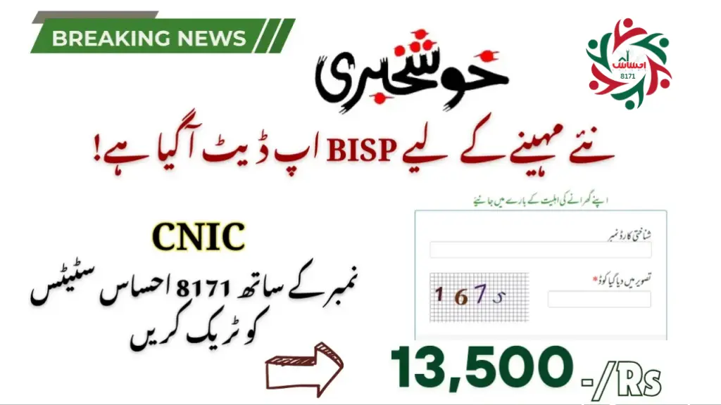 Latest BISP Monthly Update: Check 8171 Status With Your 13-Digit CNIC Number
